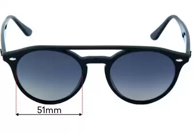 Ray-Ban RB4279-F (Low Bridge Fit) Replacement Lenses 51mm wide 
