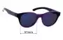 Sunglass Fix Replacement Lenses for Smith Snare - 51mm Wide 