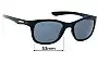 Sunglass Fix Replacement Lenses for Spotters Jade - 53mm Wide 