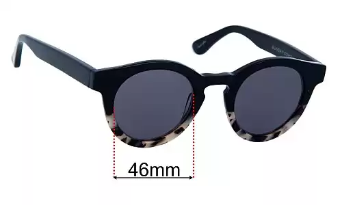 Sunday Somewhere Soelae Replacement Lenses 46mm Sunday Somewhere Soelae Sunglasses Replacement Lenses 46mm Wide