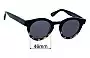 Sunglass Fix Replacement Lenses for Sunday Somewhere Soelae - 46mm Wide 