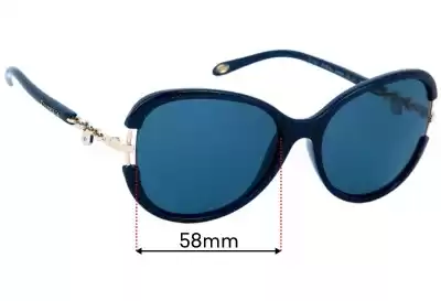 Tiffany & Co TF 4067 Ersatzgläser 58mm wide 