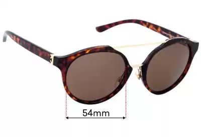 Tory Burch TY9048 Replacement Lenses 54mm wide 