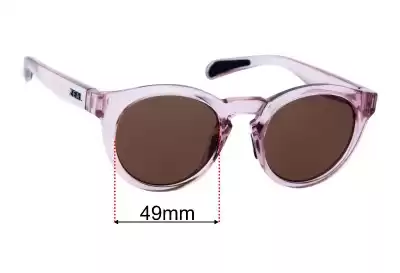 Zeal Crowley Replacement Lenses 49mm wide 