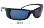 Sunglass Fix Replacement Lenses for Arnette Titan II AN4287 - 65mm Wide 