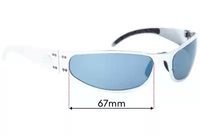 Gatorz Paul Jr Motorcycle Replacement Lenses 67mm wide 