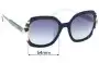 Sunglass Fix Verres de Remplacement pour Prada SPR16U - 54mm Wide 