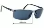 Sunglass Fix Ersatzgläser für Ray-Ban RB3276 Larger Holes - 64mm Wide 