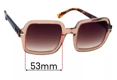 Ray-Ban RB2188 Replacement Lenses 53mm wide 
