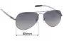 Sunglass Fix Ersatzgläser für Ray-Ban RB8317-CH - 58mm Wide 