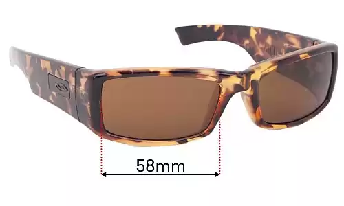 Sunglass Fix Replacement Lenses for Smith Cartel - 58mm Wide Smith Cartel Replacement Lenses 58mm wide
