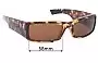 Sunglass Fix Replacement Lenses for Smith Cartel - 58mm Wide 