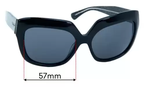 Von Zipper Poly Ersatzlinsen 57mm wide 