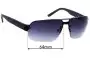 Sunglass Fix Replacement Lenses for Morrissey Blast City - 64mm Wide 
