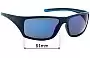 Sunglass Fix Replacement Lenses for Timberland TB9217 - 61mm Wide 