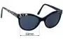 Sunglass Fix Replacement Lenses for Alex Perry AP Sun Rx 40 - 53mm Wide 