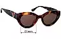 Sunglass Fix Lentes de Repuesto para Assembly Label  Frame 10 - 51mm Wide 