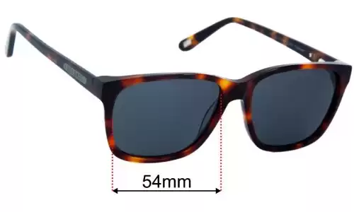 Bill Bass Imogen 25684  Replacement Lenses 54mm wide 