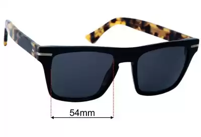 Cutler and Gross of London 1357 Replacement Lenses 54mm wide 