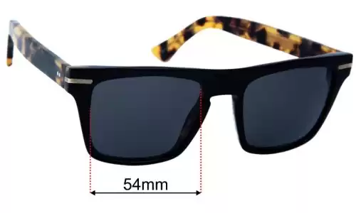 Cutler and Gross of London 1357  Replacement Lenses 54mm wide 