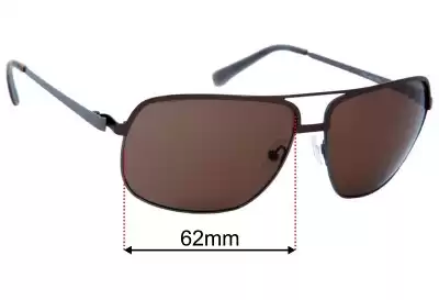 Calvin Klein CK7467SP Lentes de Repuesto 62mm wide 