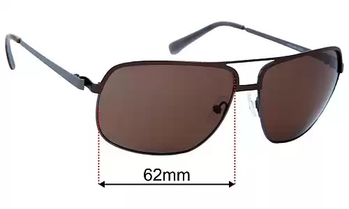 Calvin Klein CK7467SP Replacement Lenses 62mm wide 