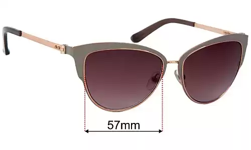 Calvin Klein CK8007S  Replacement Lenses 57mm wide 