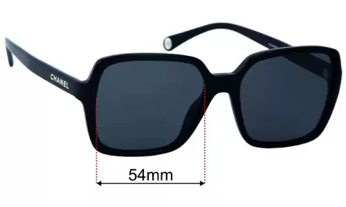 Chanel 5505 Replacement Lenses 54mm wide 