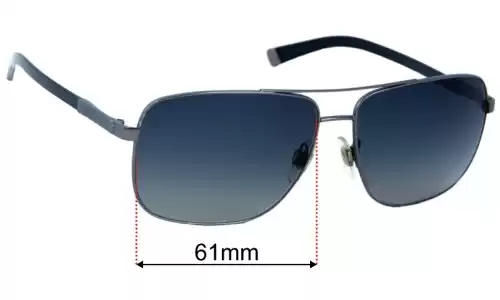 Dolce & Gabbana DG2139 Replacement Lenses 61mm wide 