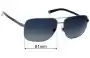 Sunglass Fix Replacement Lenses for Dolce & Gabbana DG2139 - 61mm Wide 