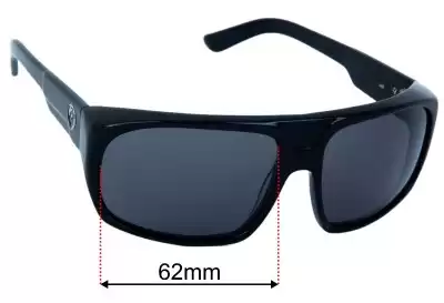 Dragon Bvld Ersatzgläser 62mm wide 