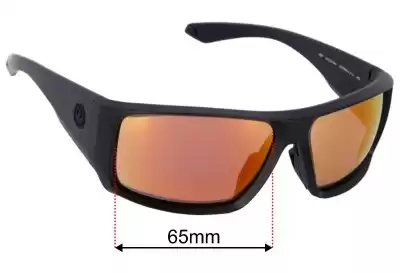 Dragon Equinox X LL Replacement Lenses 65mm wide 