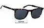 Sunglass Fix Replacement Lenses for Deus Ex Machina DEUS 4 - 52mm Wide 