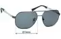 Sunglass Fix Replacement Lenses for Emporio Armani EA2099D - 61mm Wide 