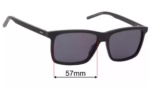 Hugo Boss HG Sun Rx 04 Replacement Lenses 57mm wide 
