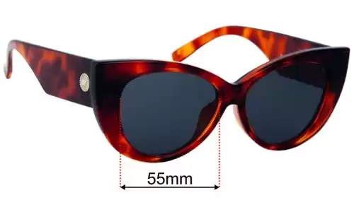 Le Specs Feline Fine Ersatzlinsen 55mm wide 