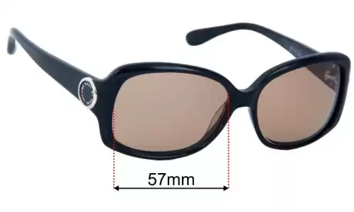 MARC BY MARC JACOBS MMJ 302/S Replacement Sunglass Lenses - 57mm Wide 