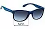 Sunglass Fix Lentes de Repuesto para Marc by Marc Jacobs MMJ 246N/S - 54mm Wide 