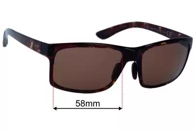 Maui Jim MJ439 Pokowai Arch Replacement Lenses 58mm wide 