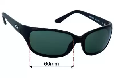 Otis Specials Replacement Lenses 60mm wide 
