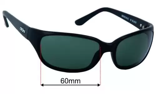Otis Specials  Replacement Lenses 60mm wide 