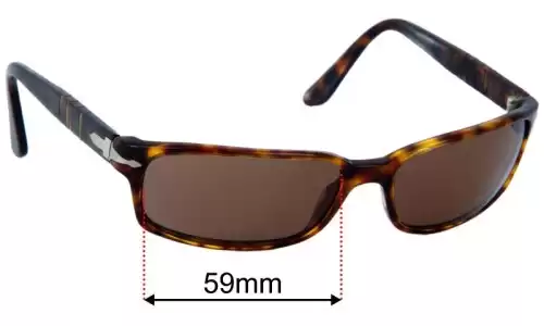Persol 2721-S Ersatzlinsen 59mm wide 