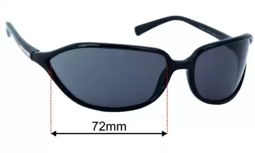 Prada SPR05E & PR05ES Ersatzlinsen 72mm wide 
