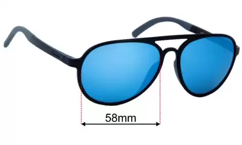 Quechua MH 120 A Replacement Lenses 58mm wide 