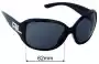 Sunglass Fix Verres de Remplacement pour Ralph Lauren RL 8049 - 62mm Wide 