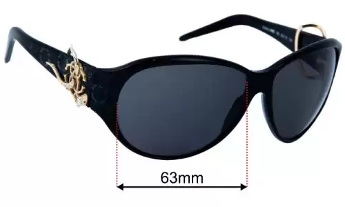 Roberto Cavalli Urano 396S Ersatzlinsen 63mm wide 