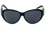 Roberto Cavalli Urano 396S Replacement Sunglass Lenses - 63mm wide Front View 
