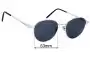 Sunglass Fix Replacement Lenses for Saint Laurent  SL 533 - 53mm Wide 
