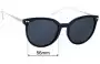 Sunglass Fix Replacement Lenses for Ted Baker  Maren 1519 - 56mm Wide 