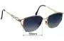 Sunglass Fix Replacement Lenses for Valentino V373 - 55mm Wide 